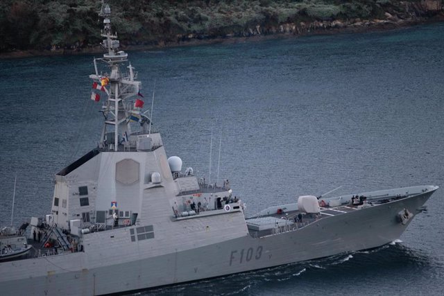 La fragata 'Blas de Lezo' zarpa desde Ferrol para integrarse en la agrupación permanente número 2 de la OTAN en el Mar Negro