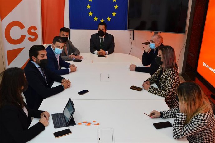 Reunión de representantes de Cs Córdoba y Jaén con empresarios de ambas provincias.