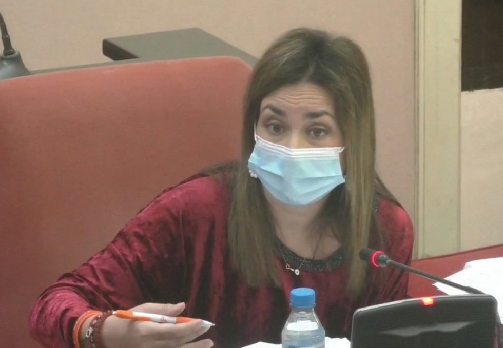 La portavoz de Cs en el Ayuntamiento de Utrera, Isabel González.