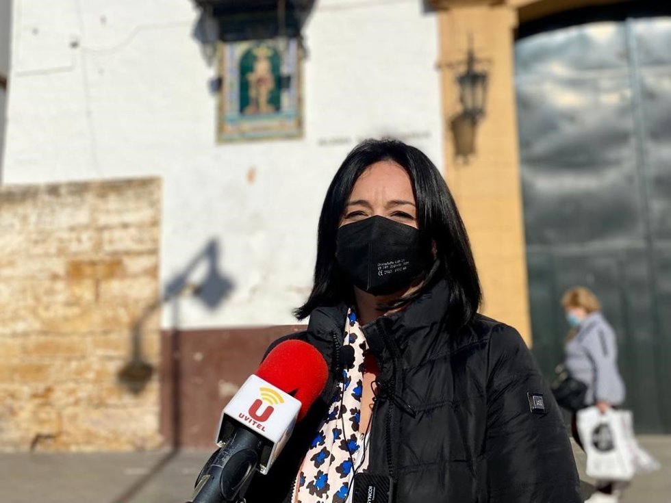 La presidenta del PP de Sevilla, Virginia Pérez.