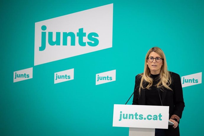 La vicepresidenta de Junts i diputada al Parlament, Elsa Artadi
