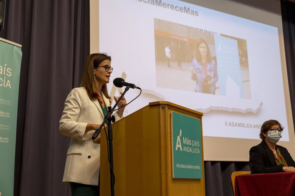 Archivo - La coordinadora de Más País Andalucía, Esperanza Gómez, en una imagen de archivo.