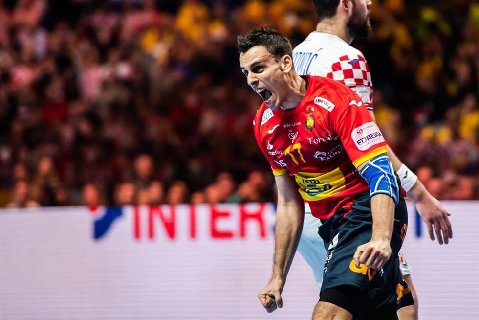Archivo - Adri Figueras durante un partido de la selección española 