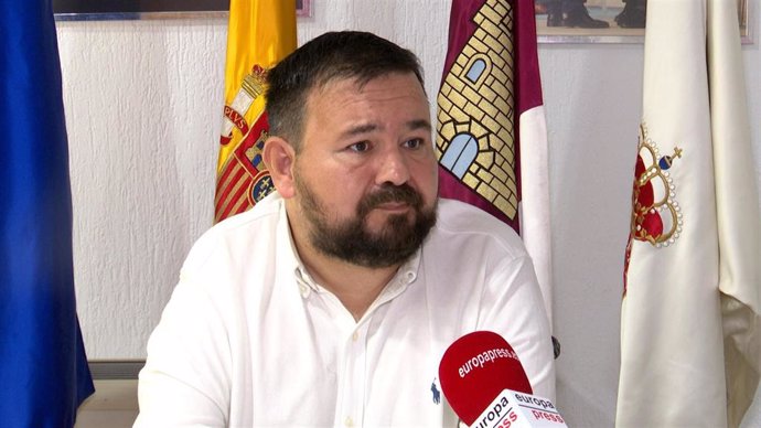 El alcalde de La Roda, Juan Ramón Amores, en entrevista con Europa Press