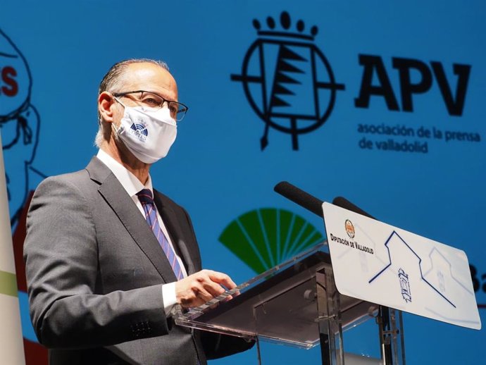 Luis Fuentes, durante su intervención.