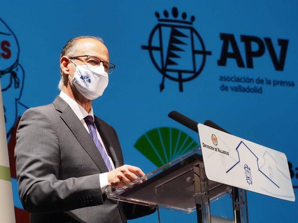 Luis Fuentes, durante su intervención.