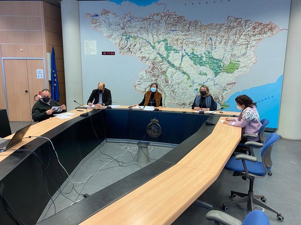 Reunión CHE con Gobierno riojano y Delegación del Gobierno