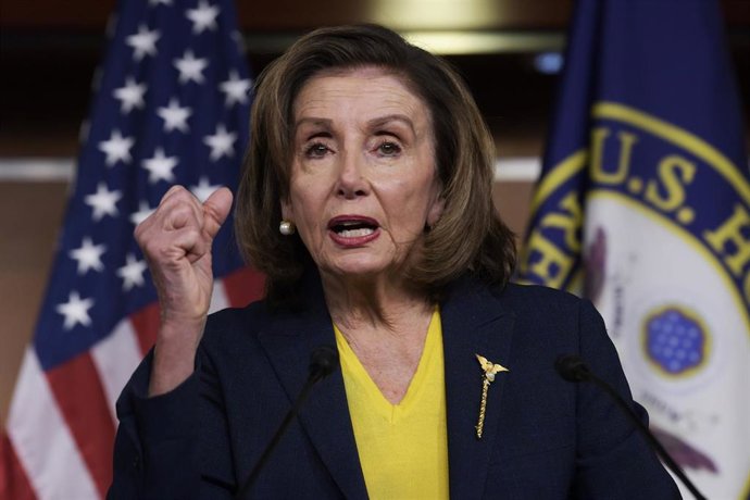 Archivo - ¡La presidenta de la Cámara de Representantes de Estados Unidos, Nancy Pelosi