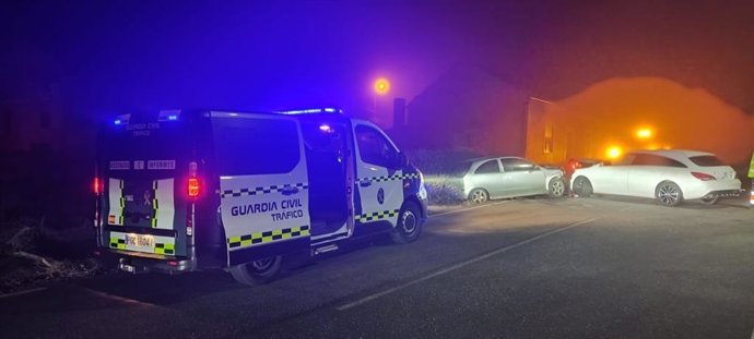 La Guardia Civil acude por una colisión en Vilalba (Lugo).