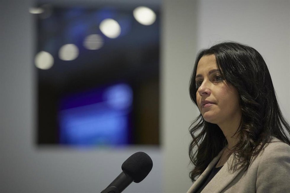La presidenta de Cs, Inés Arrimadas.
