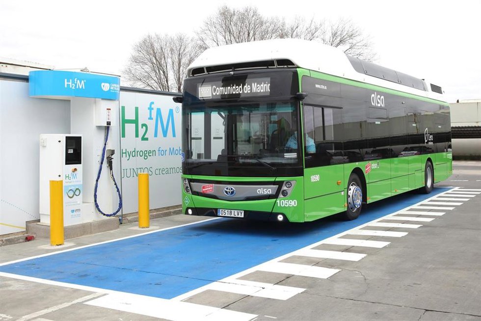 Autobús de hidrógeno de Alsa