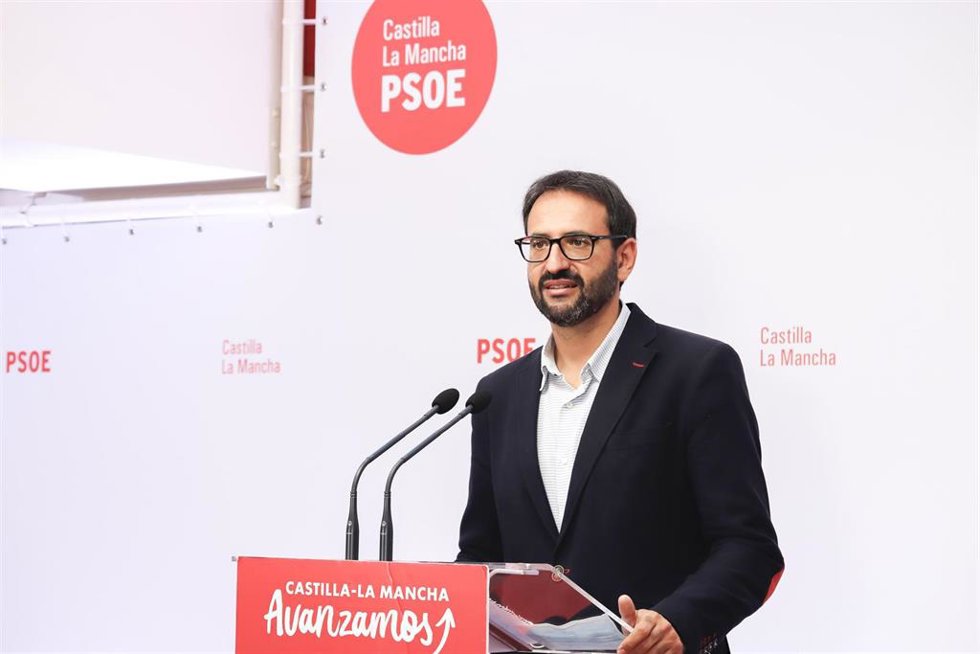 El secretario de Organización del PSOE en Castilla-La Mancha, Sergio Gutiérrez