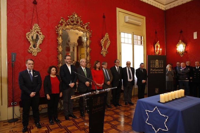 Acto del Parlament celebrado en 2020 en recuerdo de las víctimas del Holocausto.