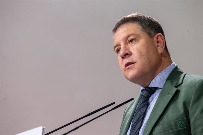 El jefe del Ejecutivo autonómico, Emiliano García-Page