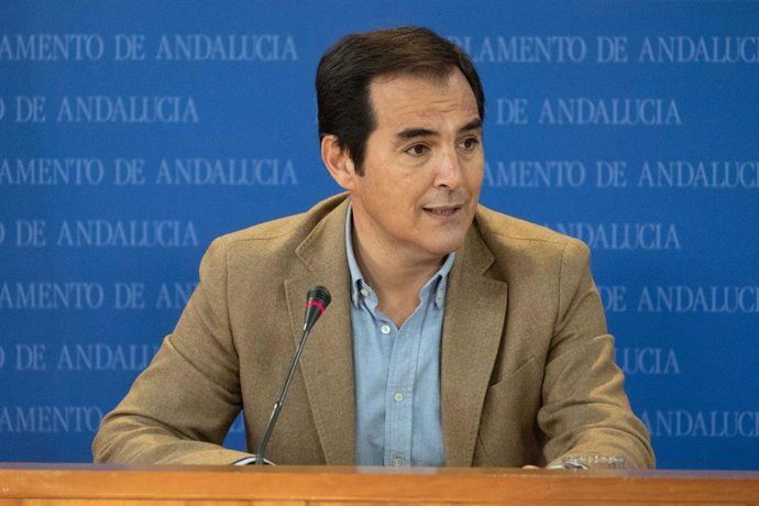 El portavoz parlamentario del PP-A, José Antonio Nieto, en una imagen de archivo.