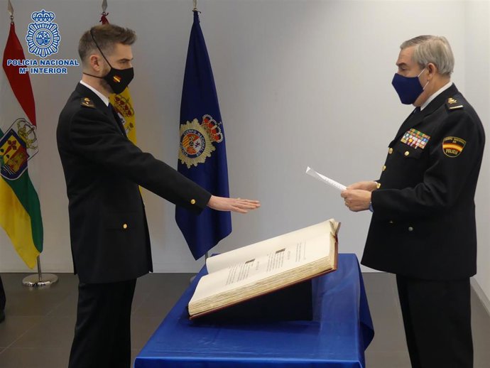Logroño acoge el acto de jura de la XXX promoción de Oficiales de la Policía Nacional