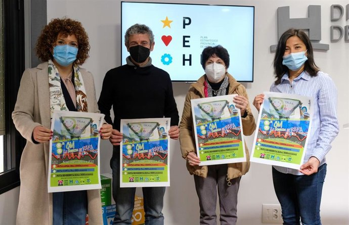 Presentación de la carrera benéfica.