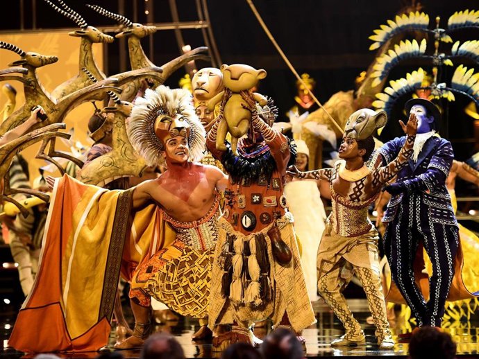 Archivo - El Musical 'El Rey León' celebra su décimo aniversario en Madrid