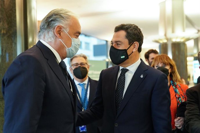 Juanma Moreno, este miércoles en Bruselas