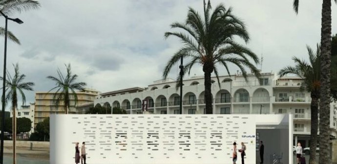 Nueva oficina de Policía Local y Guardia Civil en Sant Antoni (Ibiza).