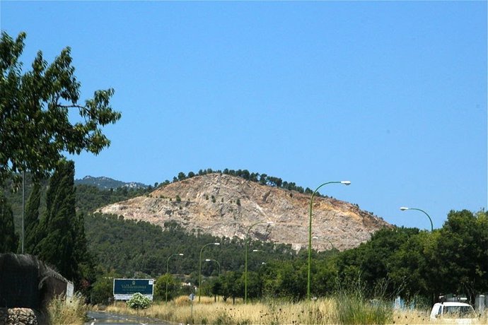 Las canteras de Sa Garrigueta Rassa y Can Rosselló.
