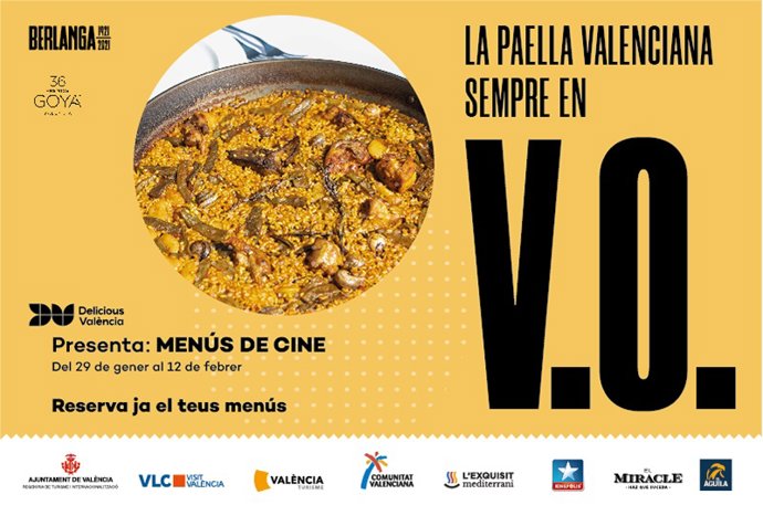 Casi 40 restaurantes de Valncia participan en la iniciativa 'Menús de cine'
