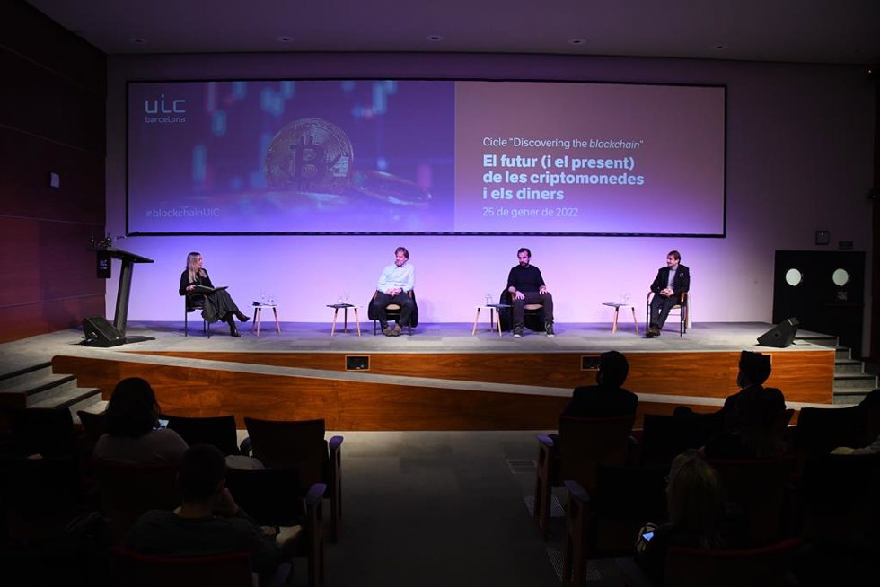 Primera sesión del ciclo 'Discovering the blockchain', organizado por UIC Barcelona