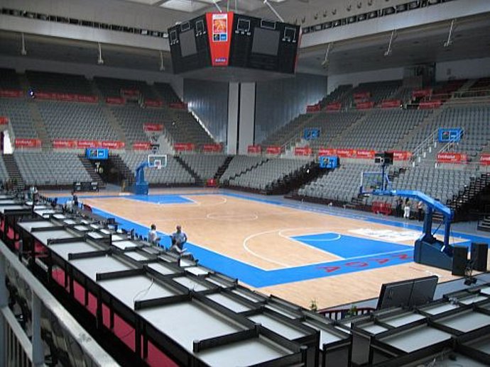 Archivo - Palacio Municipal de Deportes de Granada, sede de la Copa del Rey de baloncesto 2022