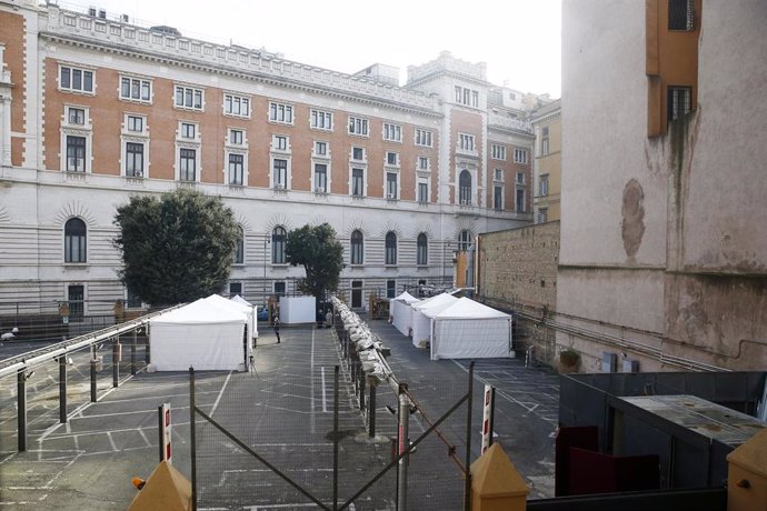 Votación para la Presidencia de Italia. 