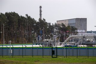 Archivo - Material para la construcción del gasoducto Nord Stream 2 entre Rusia y Alemania.