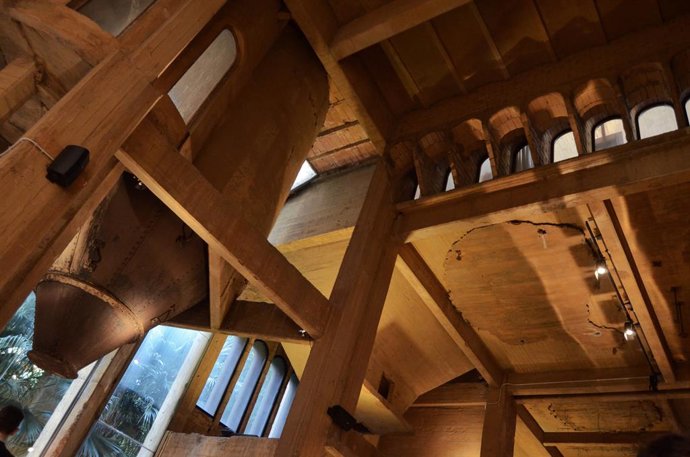 Installacions del taller d'arquitectura de l'arquitecte Ricardo Bofill obertes en homenatge després de la seva defunció, a la Fbrica de Sant Just Desvern