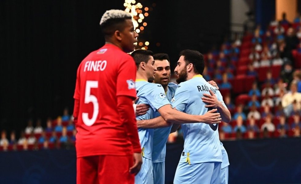 España empata con Azerbaiyán en el Europeo de fútbol sala