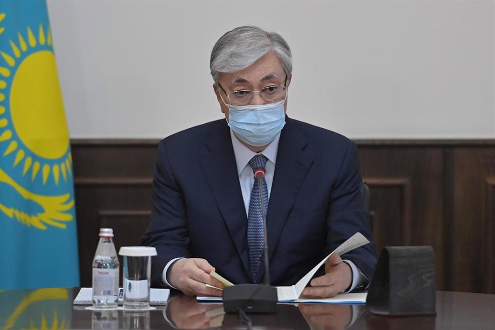 El presidente kazajo Tokayev