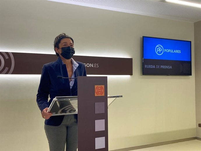 La diputada portavoz de Sanidad del PP en las Cortes de Aragón, Ana Marín.