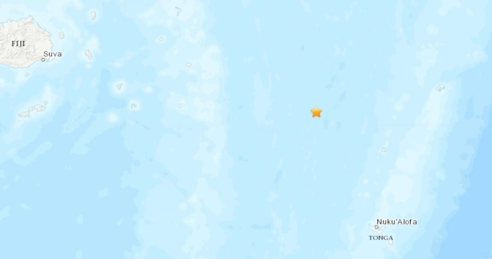 Terremoto de magnitud 6,2 cerca de Tonga