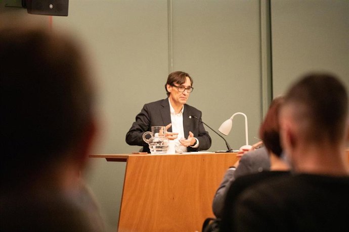 El secretario primero del PSC, Salvador Illa, en una imagen de archivo. 