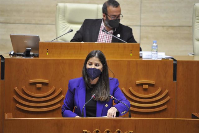 La consejera de Igualdad y Cooperación para el Desarrollo, Isabel Gil Rosiña, comparece en la Asamblea