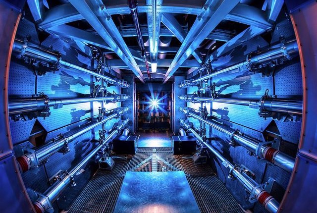 Imagen de la National Ignition Facility (NIF)