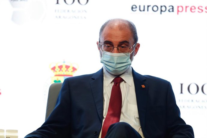 Arxiu - El president del Govern d'Aragó, Javier Lambán
