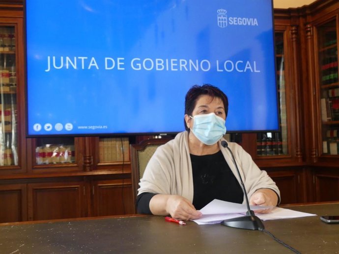 La alcaldesa de Segovia, Clara Luquero.