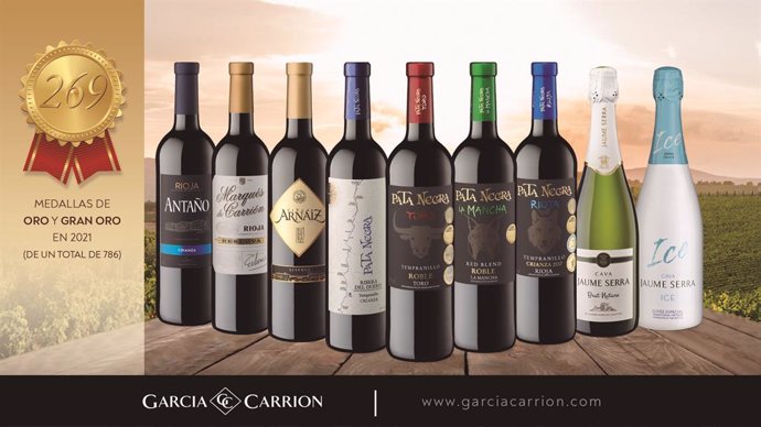 786 Medallas Para Los Vinos Y Cavas De GARCIA CARRION En 2021