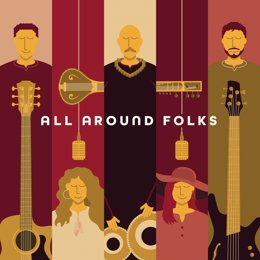 All Around Folks lanza su primer LP a ritmo de folk americano, country, soul, jazz y música clásica hindustani