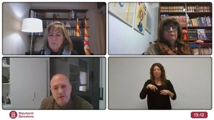 Pleno telemático de la Diputación de Barcelona