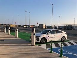 Endesa X equipa con puntos de recarga para eléctricos la terminal de Decal del Puerto de Barcelona