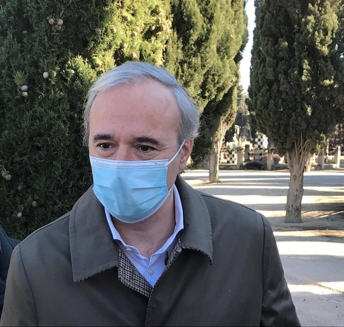 El alcalde de Zaragoza, Jorge Azcón