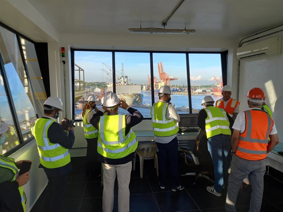 Visita de empresas gaditanas a Puerto Caucedo, en República Dominicana.