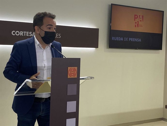 El portavoz del PAR, Jesús Guerrero.