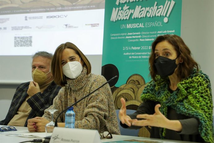 Presentación del espectáculo '¡Bienvenido, Míster Marshall! Un musical español',