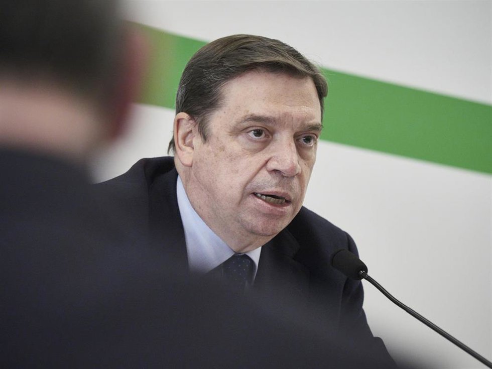 El ministro de Agricultura, Pesca y Alimentación, Luis Planas