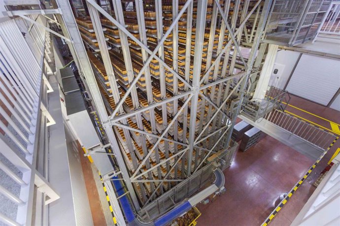 Línea de producción de la compañía. Vicky Foods